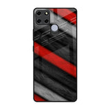 Soft Wooden Texture Realme C12 Glass Back Cover Online