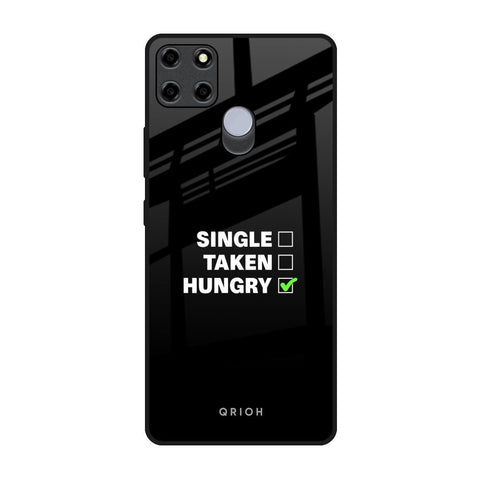 Hungry Realme C12 Glass Back Cover Online