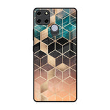 Bronze Texture Realme C12 Glass Back Cover Online