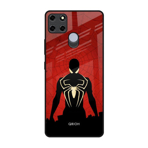 Mighty Superhero Realme C12 Glass Back Cover Online