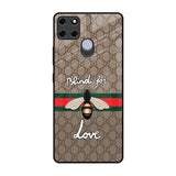 Blind For Love Realme C12 Glass Back Cover Online