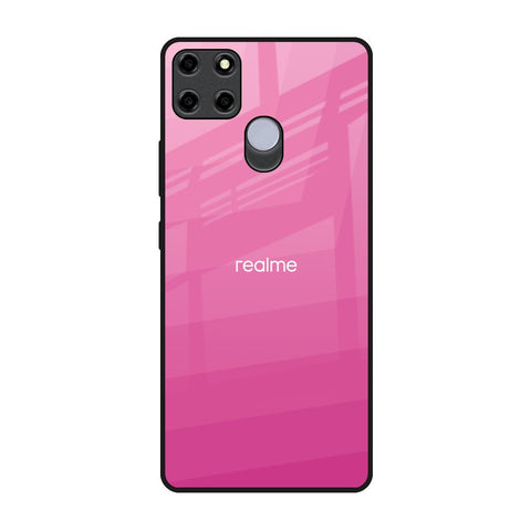 Pink Ribbon Caddy Realme C12 Glass Back Cover Online