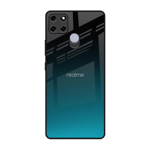 Ultramarine Realme C12 Glass Back Cover Online