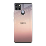 Golden Mauve Realme C12 Glass Back Cover Online