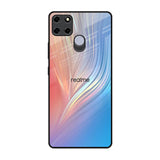 Mystic Aurora Realme C12 Glass Back Cover Online