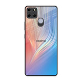 Mystic Aurora Realme C12 Glass Back Cover Online