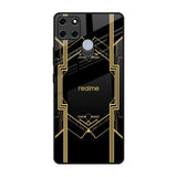 Sacred Logo Realme C12 Glass Back Cover Online