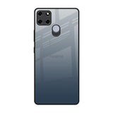 Smokey Grey Color Realme C12 Glass Back Cover Online