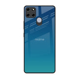 Celestial Blue Realme C12 Glass Back Cover Online