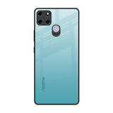 Arctic Blue Realme C12 Glass Back Cover Online