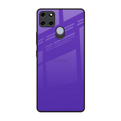 Amethyst Purple Realme C12 Glass Back Cover Online