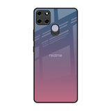 Pastel Gradient Realme C12 Glass Back Cover Online