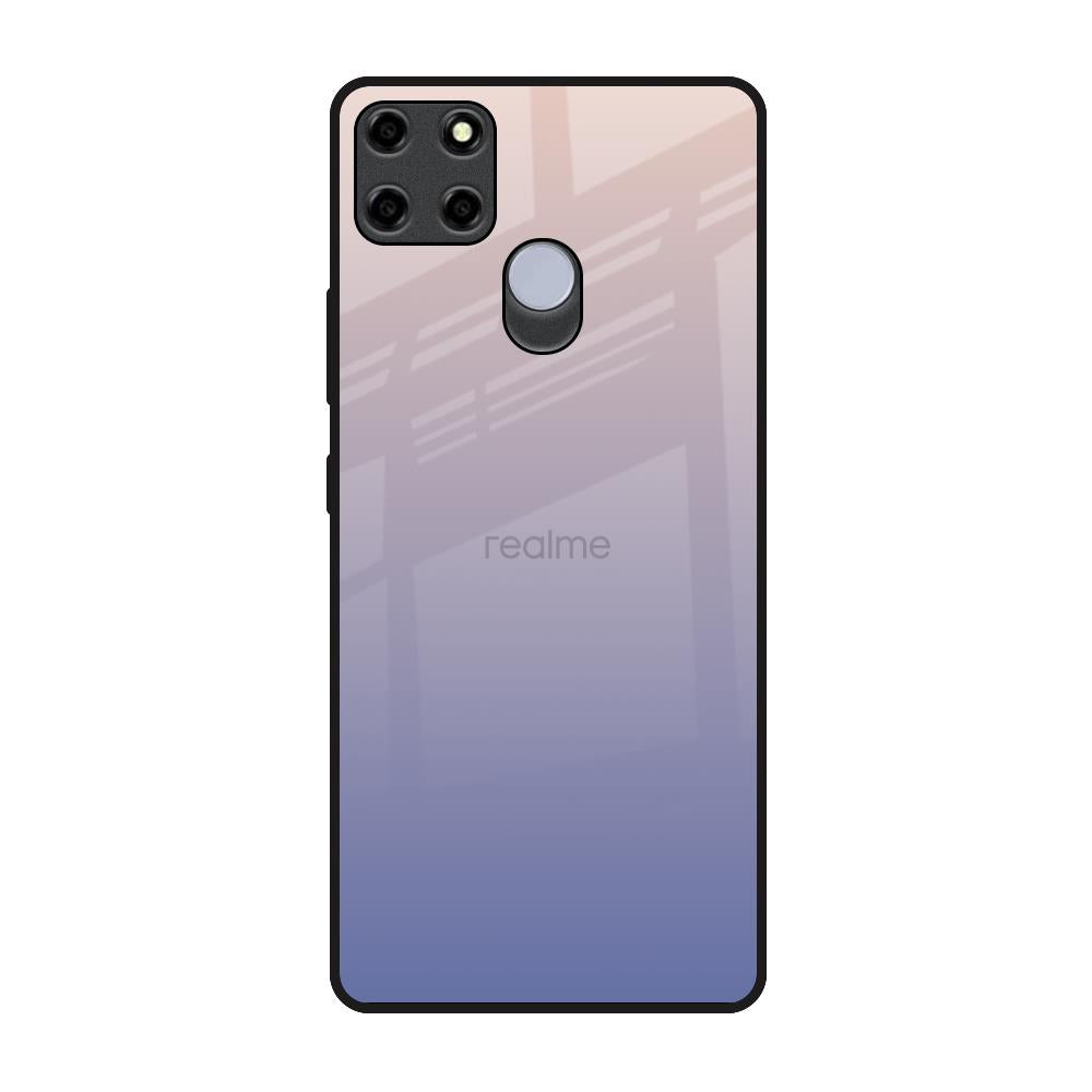 Rose Hue Realme C12 Glass Back Cover Online