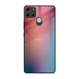 Dusty Multi Gradient Realme C12 Glass Back Cover Online