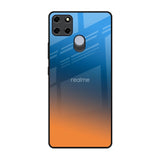 Sunset Of Ocean Realme C12 Glass Back Cover Online