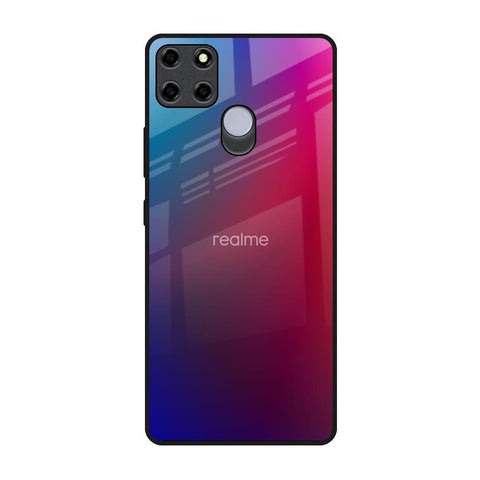 Magical Color Shade Realme C12 Glass Back Cover Online