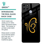 Luxury Fashion Initial Glass Case for Realme C12