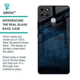 Dark Blue Grunge Glass Case for Realme C12