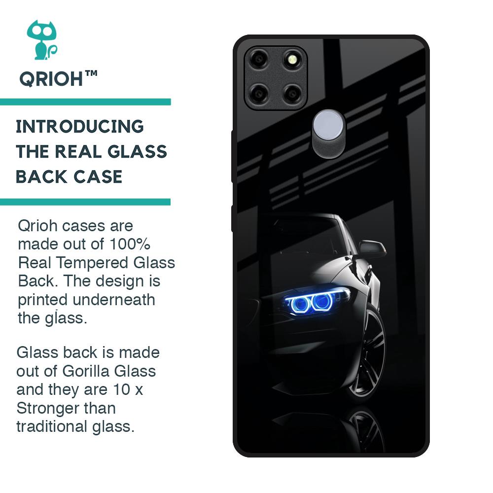 Car In Dark Glass Case for Realme C12
