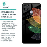 Colorful Leaves Glass Case for Realme C12