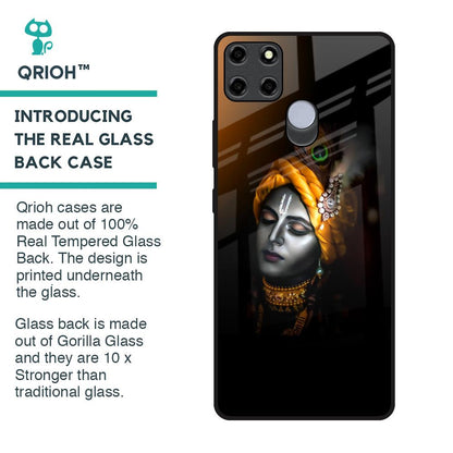Ombre Krishna Glass Case for Realme C12