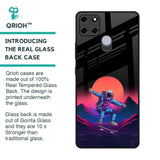 Retro Astronaut Glass Case for Realme C12