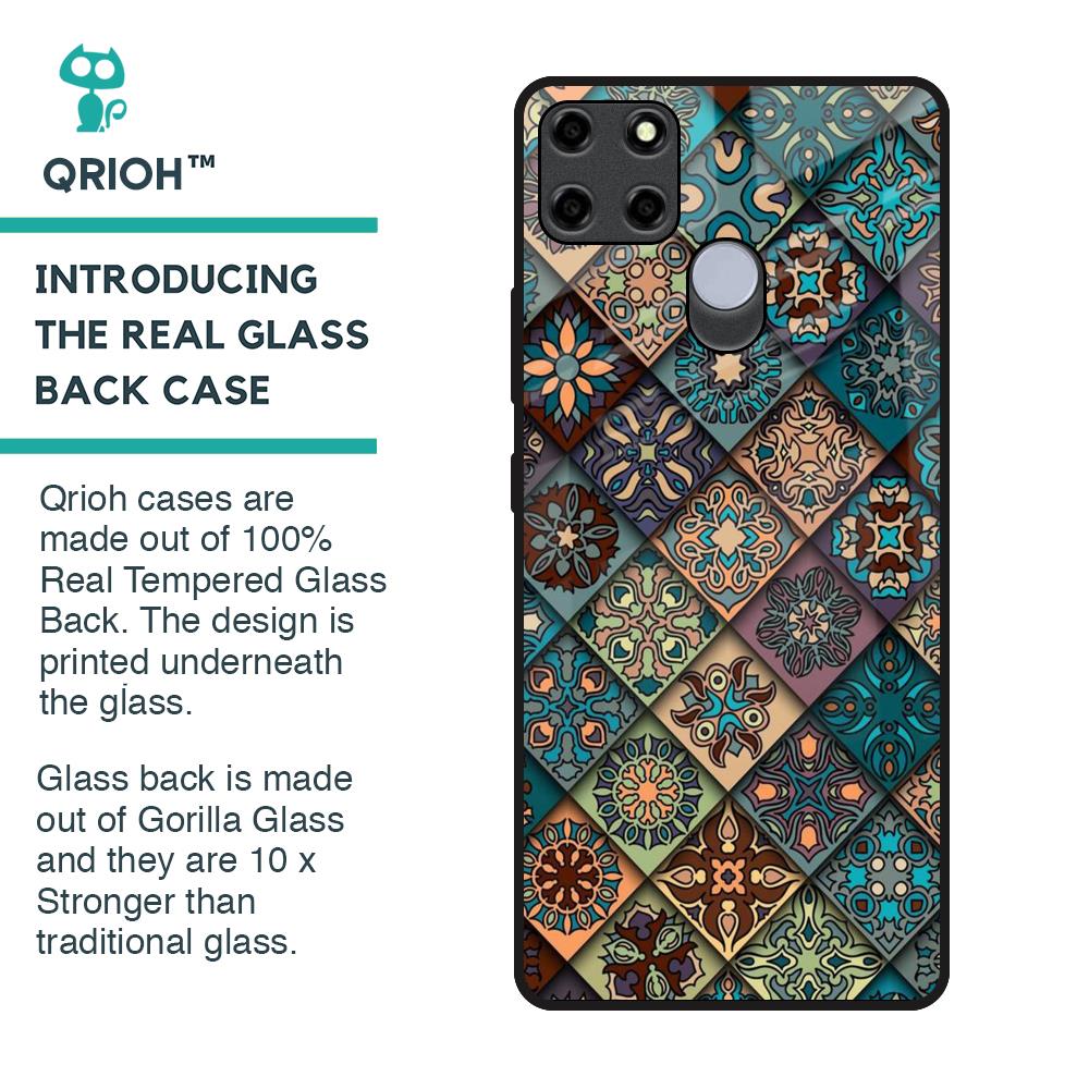 Retro Art Glass Case for Realme C12