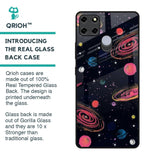 Galaxy In Dream Glass Case For Realme C12