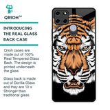 Angry Tiger Glass Case For Realme C12