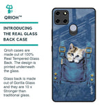 Kitty In Pocket Glass Case For Realme C12