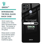 Error Glass Case for Realme C12