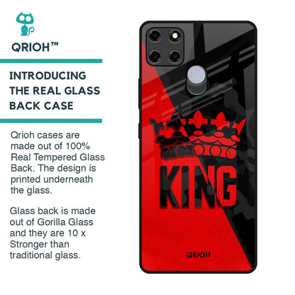 I Am A King Glass Case for Realme C12