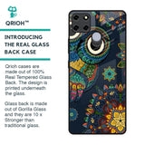 Owl Art Glass Case for Realme C12
