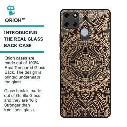 Luxury Mandala Glass Case for Realme C12