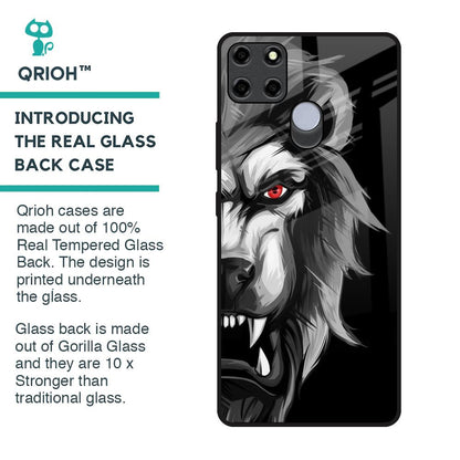 Wild Lion Glass Case for Realme C12