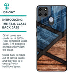 Wooden Tiles Glass Case for Realme C12