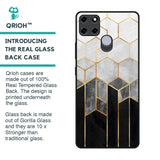 Tricolor Pattern Glass Case for Realme C12