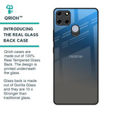 Blue Grey Ombre Glass Case for Realme C12