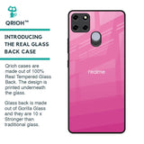 Pink Ribbon Caddy Glass Case for Realme C12