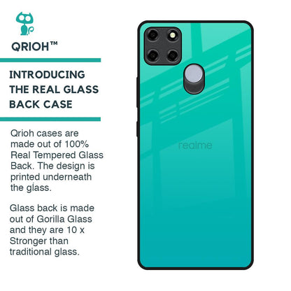 Cuba Blue Glass Case For Realme C12