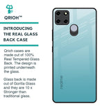 Arctic Blue Glass Case For Realme C12