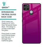 Magenta Gradient Glass Case For Realme C12