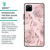 Shimmer Roses Glass case for Realme C12