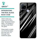 Black & Grey Gradient Glass Case For Realme C12