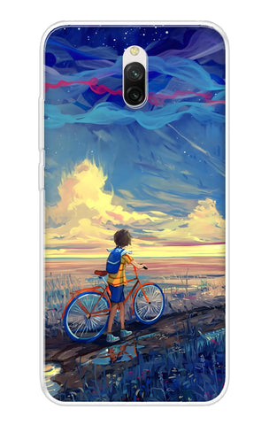 Riding Bicycle to Dreamland Redmi 8A Dual Back Cover