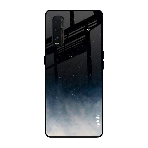 Black Aura Oppo Find X2 Glass Back Cover Online