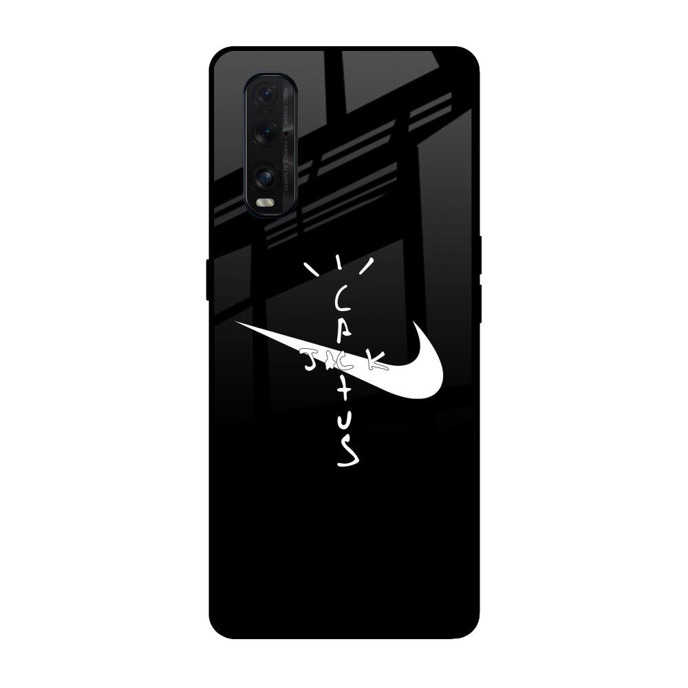 Jack Cactus Oppo Find X2 Glass Back Cover Online