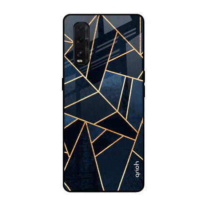 Abstract Tiles Oppo Find X2 Glass Back Cover Online
