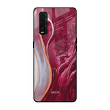 Crimson Ruby Oppo Find X2 Glass Back Cover Online