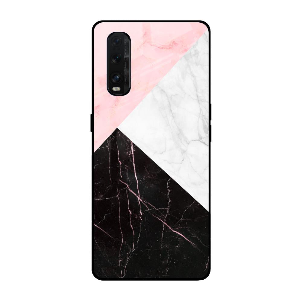 Marble Collage Art Oppo Find X2 Glass Back Cover Online